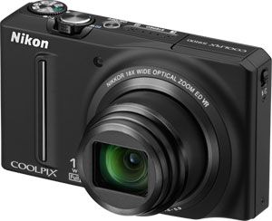 Nikon Coolpix S9100 Black 12 1 Megapixel Digital Camera