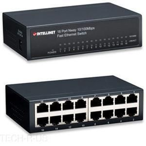   Network Solutions 522595 16 Port Fast Ethernet Office Switch