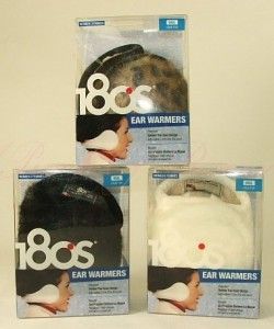 180s womens ear warmers muffs vail faux fur one size