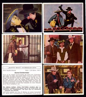 1950s Spanish Zorro TV Series Stickers $4 00 Each