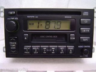96 97 98 99 2000 2001 Toyota Camry Sienna Solara Radio Tape CD Player 