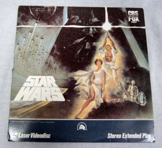 20th Century Fox Star Wars Stereo Extended Play Laser Disc LD Movie 