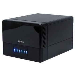 Sedna   2 Bay Gigabit NAS / USB 3.0 DAS RAID Enclosure