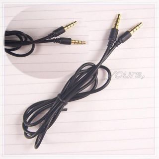ft 3 5mm 4 conductor 4 pole 3 ring mini plug av cable