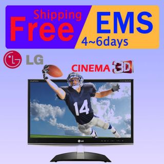 new LG Cinema HD TV 23 3D Monitor DM2350D PN 3D Glass 2 Types English 