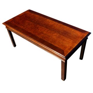 42 Mid Century Modern Hickory Wood Coffee Table