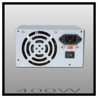 400W Watt ATX Power Supply P4 AMD SATA Fan 20 24 Pin