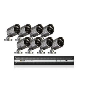 See 8 Channel H.264 DVR 500GB HDD & Eight High Res 600TVL Cameras 