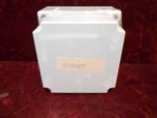 Electrical Weatherproof Outlet Box 5 x 5 NIP