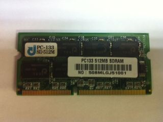 512 MB 512MB PC133 144PIN SODIMM SDRAM Laptop Notebook Memory PC 133 