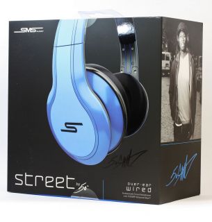  Audio Street by 50 Over Ear Wired Headphones Blue 50 Cent New