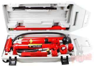 10 Ton porta power kit with case All in 1 includes every heavy duty 