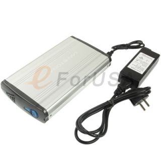 inch HDD LAN Enclosure With 2.0A Power, Support IDE Hard Drive