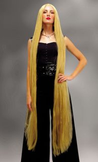 Foot Long Blonde Rapunzel Wig (60 inch), Godiva Cousin IT 