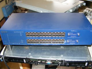 Netgear FS750 10 100Mbps Gigabit Ethernet 48 Port Switch Used Tested 