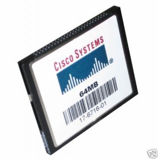 64MB Cisco Flash Disk Memory 3745 Router MEM3745 64CF