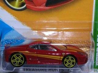 Treasure Hunt Hot Wheels 2012 9 15 Ferrari 430 Scuderia Treasure Hunts 