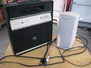 FOR PARTS GE 8 TRACK SPEAKER 3 WAY POWER. WITH KINYO SPEAKER