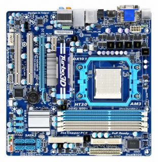    UD2H Micro ATX Motherboard AMD 880G DDR3 PCI E x16 HDMI DVI D D Sub