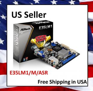 ASRock E35LM1 AMD Zacate E240/ AMD A50M Board/ DDR3/ SATA3 Mini ITX 