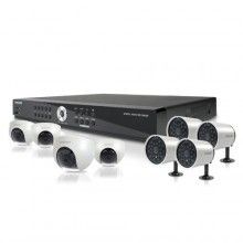 Samsung SDE 5001N 16 Channel DVR Security System with 8 Night Vision 