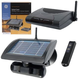   SolarCam Wireless Color Camera System w/ Audio SOLAR POWERED