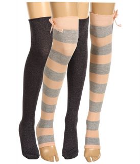 Betsey Johnson 2 Pack Betseys Banded Stirrup Over the Knee/ Sexy 