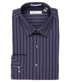 Kenneth Cole New York   Non Iron Regular Stripe L/S Dress Shirt