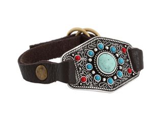 lucky brand lake casita carved leather wrap cuff $ 28