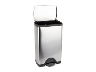 simplehuman 38L Rectangular Deluxe Step Can   Classic    
