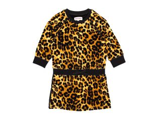 Juicy Couture Kids Leopard Raglan 3/4 Sleeve Dress (Toddler/Little 