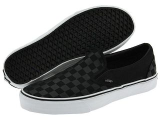 Vans Classic Slip On™ (Checkerboard) Black/Black    