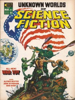 Unknown Worlds of Science Fiction High Grade Near Full Run 1 2 3 2 4 