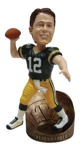 Aaron Rodgers Super Bowl XLV MVP Bobblehead Green Bay Packers Le 2010 
