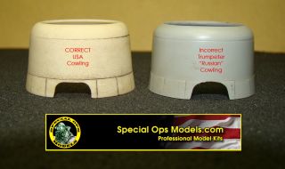 48 C 47A Trumpeter Resin Engine Cowlings C 47 C47