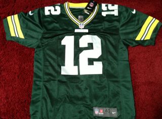 New Aaron Rodgers 2012 Jersey M L XL Green Bay Packers