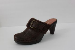 Marinelli Isabella Womens Ladies Mule Wedge Clog Shoe Heel Sandal 