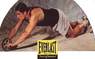 Everlast Duo Exercise Wheel ABS Fitness Belly Roller