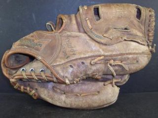 Vintage Baseball Glove MacGregor Hank Aaron 715