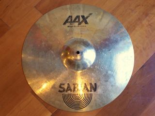18 Sabian AAX Stage Crash Cymbal Worldwide Shipping