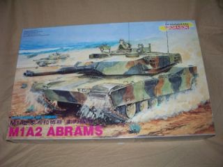 35 scale m1a2 abrams us main battle tank dragon kit