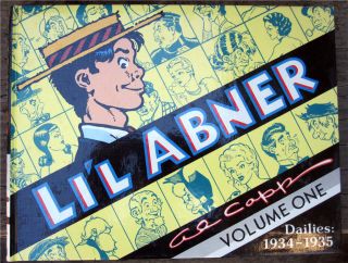 Lil Abner Dailies Vol.1 1934 36 Hardback Al Capp New LIL ABNER