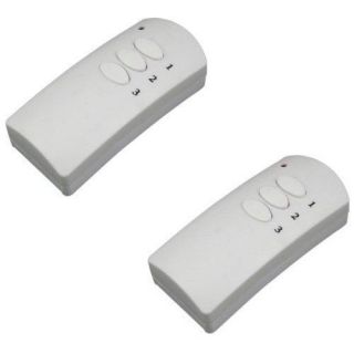 Pack Wireless Remote Control AC Electrical Power Outlet Switch w Two 
