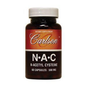 Carlson Labs NAC N Acetyl Cysteine 500mg 60 Capsules Health and Beauty 