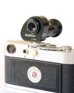 Voigtlander 15 35 Zoomfinder mounted on Leica M3 35mm film body 