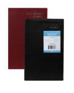 18 Month 2012 2013 Weekly Student Academic Planner Black
