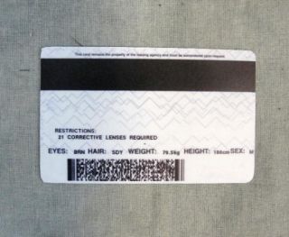 Desperate Housewives Tom Scavo Prop Drivers License