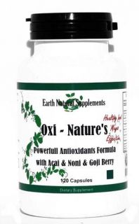 1x Oxi Natures Acai Noni Goji Berry Antioxidants Power