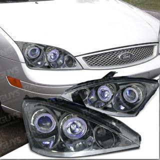 2000 2004 Ford Focus Smoke Projector Halo Headlight ZX3