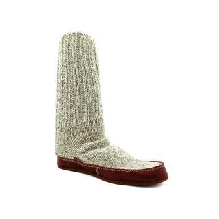 Acorn Slipper Sock Womens Size 7.5 Gray Textile Slipper Shoes